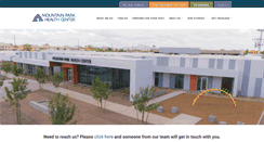Desktop Screenshot of mountainparkhealth.org